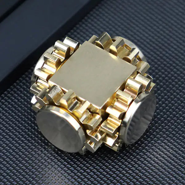 Brass Cube Fidget