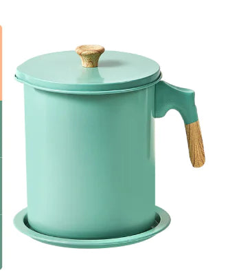Japanese Oil Filter Pot for Kitchen Storage