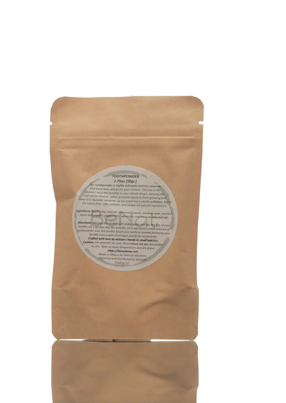 Tooth Powder, Eco-Friendly and Natural