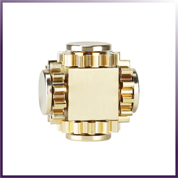Brass Cube Fidget
