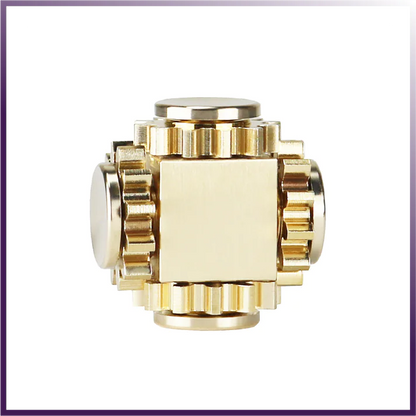 Brass Cube Fidget