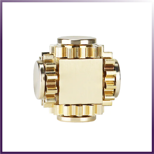 Brass Cube Fidget