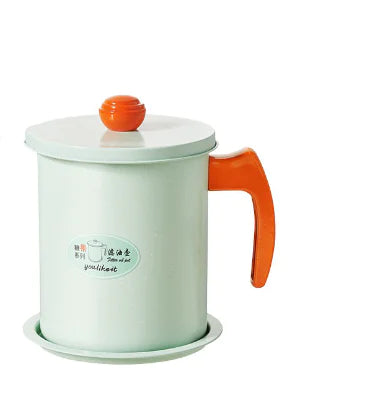Japanese Oil Filter Pot for Kitchen Storage