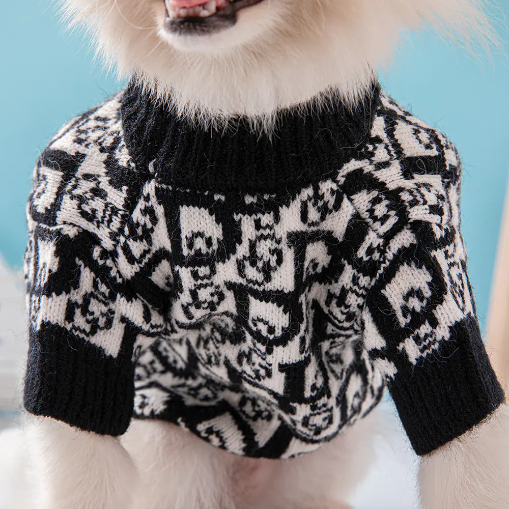 Stylish Thick Winter Sweater for Dogs and Cats