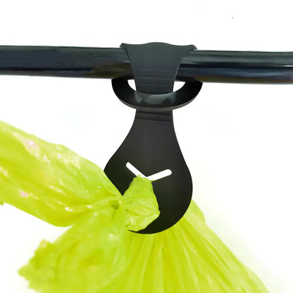 Hands-Free Dog Waste Bag Dispenser with Leash Clip
