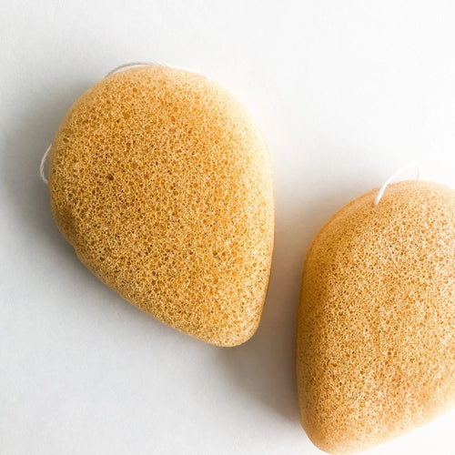 Natural Biodegradable Konjac Cleansing Sponge - Organic Vegan Facial