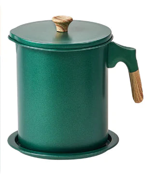 Japanese Oil Filter Pot for Kitchen Storage