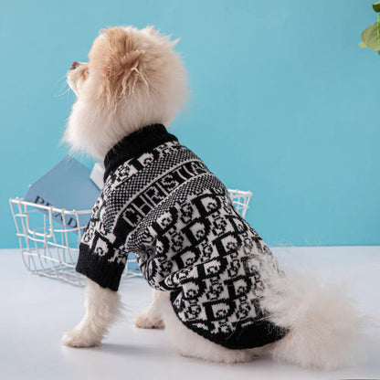 Stylish Thick Winter Sweater for Dogs and Cats
